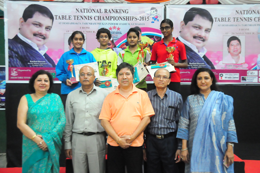 Ronit wins third Junior title, Moumita her second