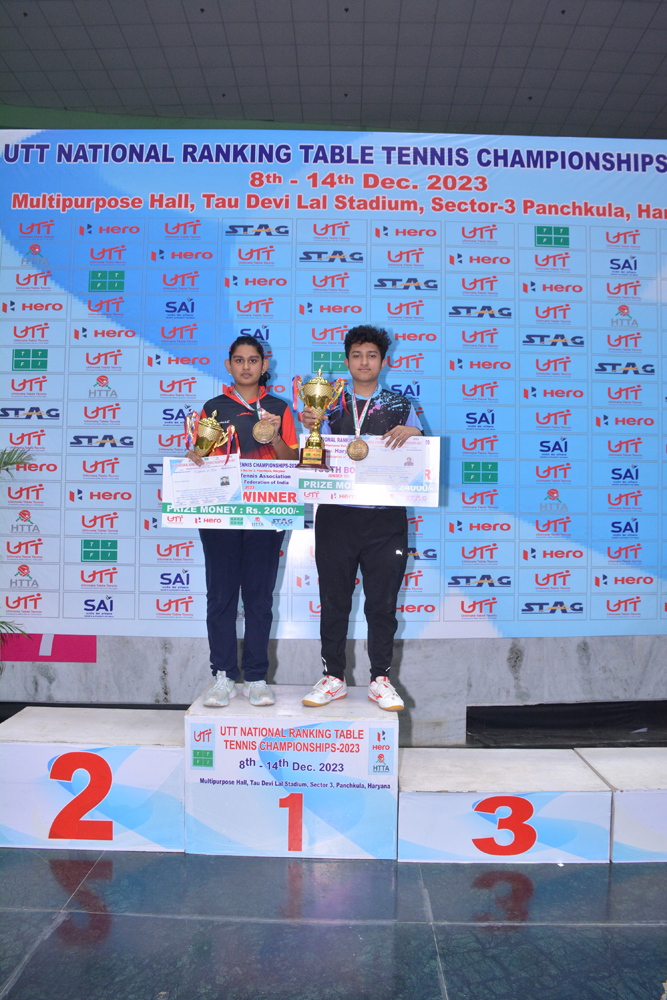 UTT National Ranking Table Tennis Championships-2023 (Panchkula)