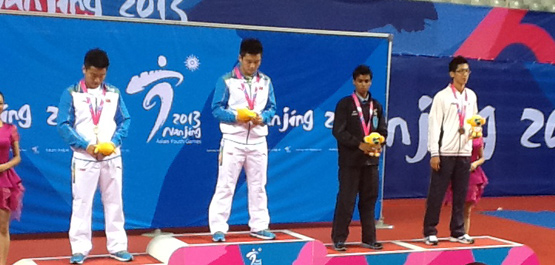 Brave Abhishek Bows Out With Bronze at Games